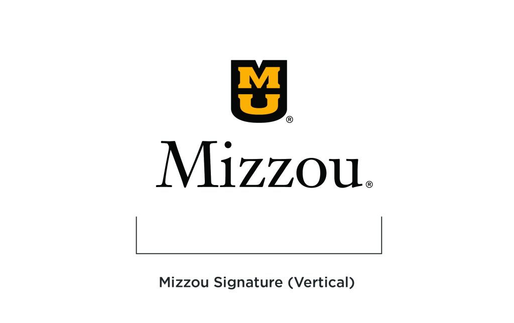 Stacked MU mark with "Mizzou" beneath.