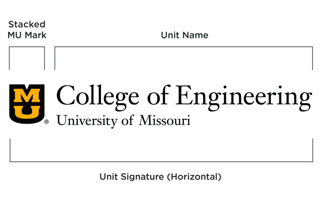 Stacked MU mark with "College of Engineering" and "University of Missouri" to the right.