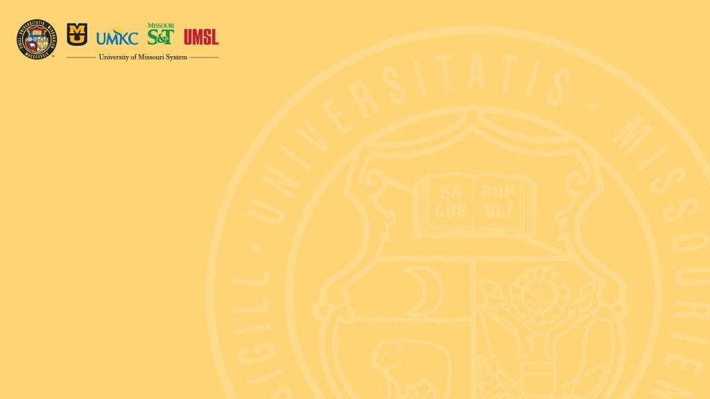 Light gold background with watermark UM Seal.